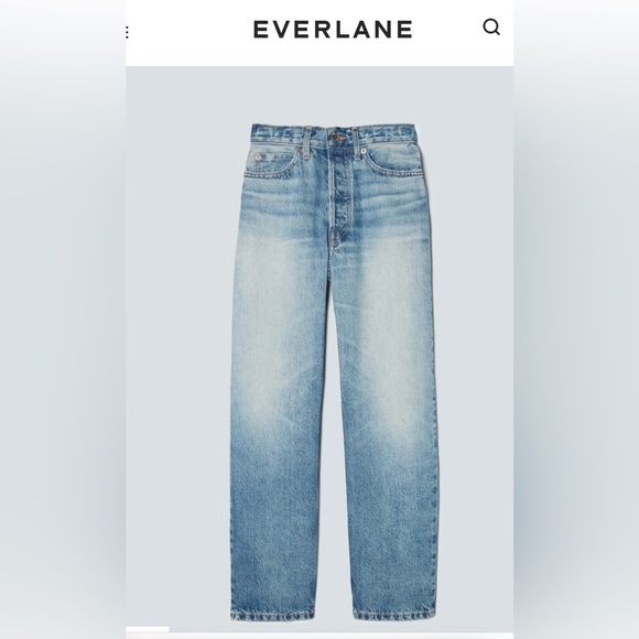 Everlane 90s Cheeky Jeans size 31 - also called Local Rigid Way High Jean - Picture 3 of 6